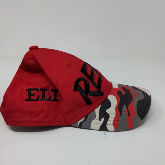 New Era Boys Cincinnati Reds Camo Red Snapback Hat Size Child Embroidered Logo - Picture 7 of 11